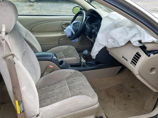 2G1WW12E739327005 - 2003 CHEVROLET MONTE CARL ბეჟი ფოტო 5