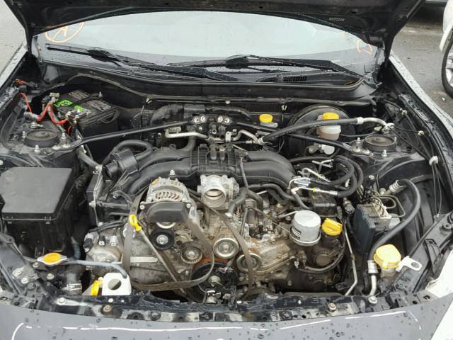 JF1ZNAA10D1727523 - 2013 TOYOTA SCION FR-S BLACK photo 7