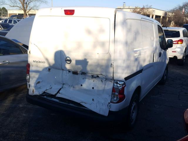 3N6CM0KN5EK701091 - 2014 NISSAN NV200 2.5S WHITE photo 4