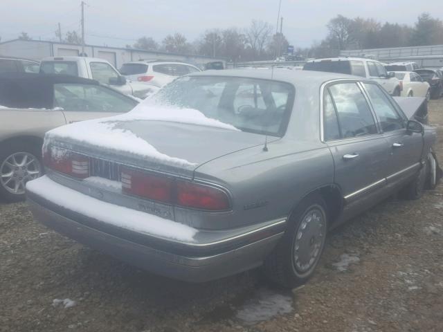 1G4HP53L2PH405074 - 1993 BUICK LESABRE CU BLUE photo 4