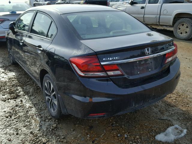 2HGFB2F92DH547733 - 2013 HONDA CIVIC EXL BLACK photo 3