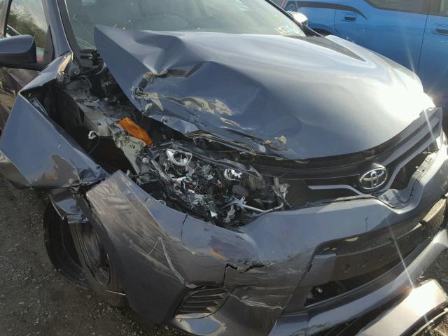 2T1BPRHE2FC289518 - 2015 TOYOTA COROLLA EC 石墨色 照片 9