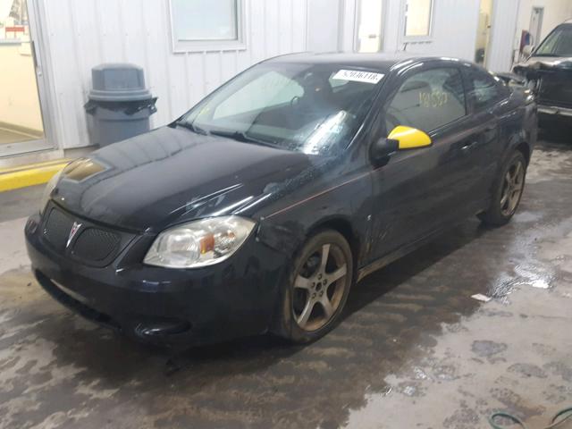 1G2AN18B087319763 - 2008 PONTIAC G5 GT BLACK photo 2