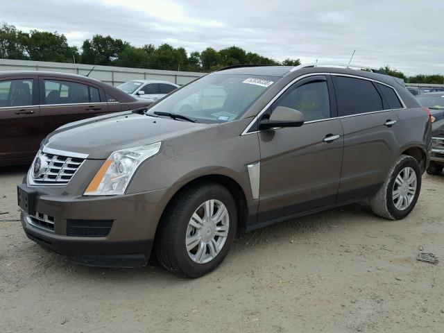 3GYFNBE33FS536785 - 2015 CADILLAC SRX LUXURY BROWN photo 2