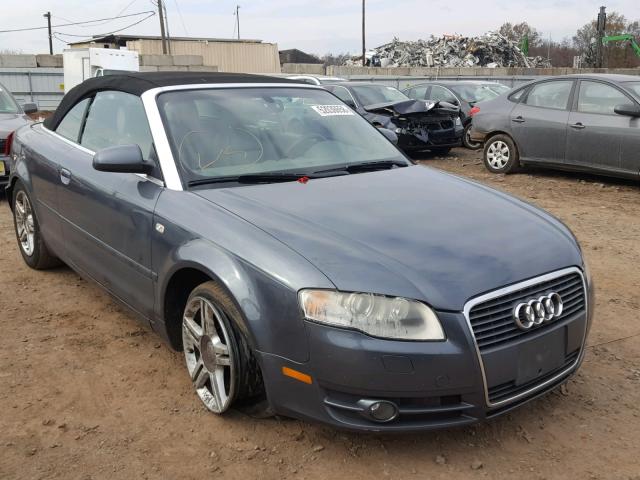 WAUAF48H07K016747 - 2007 AUDI A4 2.0T CA GRAY photo 1