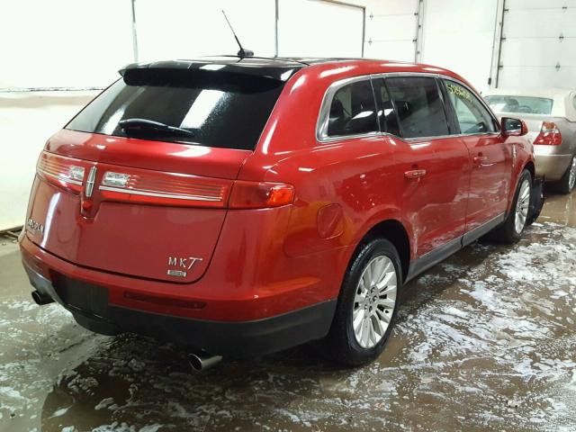 2LMHJ5AR4ABJ24718 - 2010 LINCOLN MKT RED photo 4