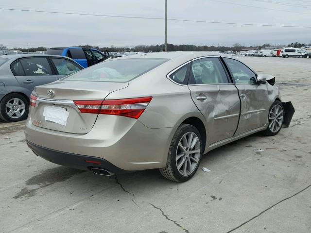 4T1BK1EB4FU188571 - 2015 TOYOTA AVALON XLE CREAM photo 4