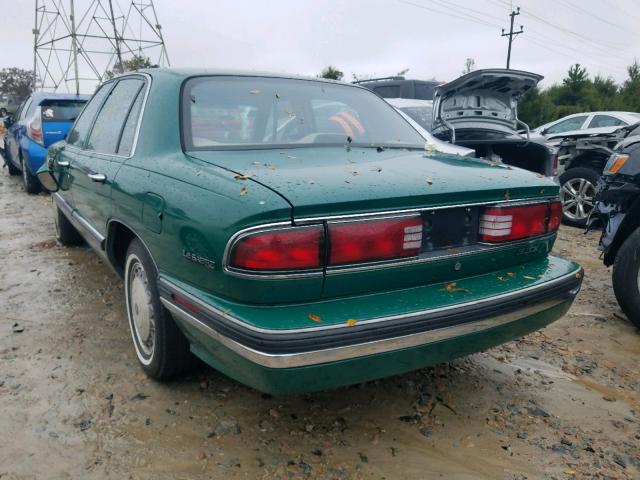 1G4HP52L9SH506624 - 1995 BUICK LESABRE CU GREEN photo 3