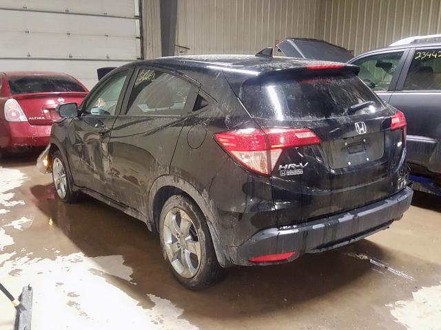 3CZRU6H51GM111429 - 2016 HONDA HR-V EX BLACK photo 3