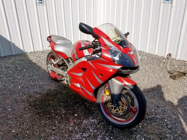 JKAZX4J181A039930 - 2001 KAWASAKI ZX600 J1 RED photo 1