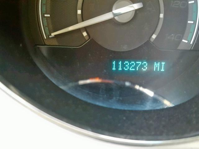 1G1ZH57B89F115985 - 2009 CHEVROLET MALIBU 1LT WHITE photo 8