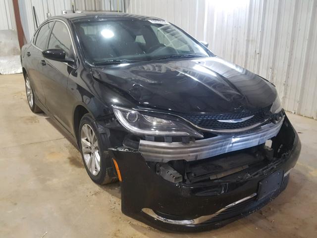 1C3CCCAB1FN685177 - 2015 CHRYSLER 200 LIMITE BLACK photo 1