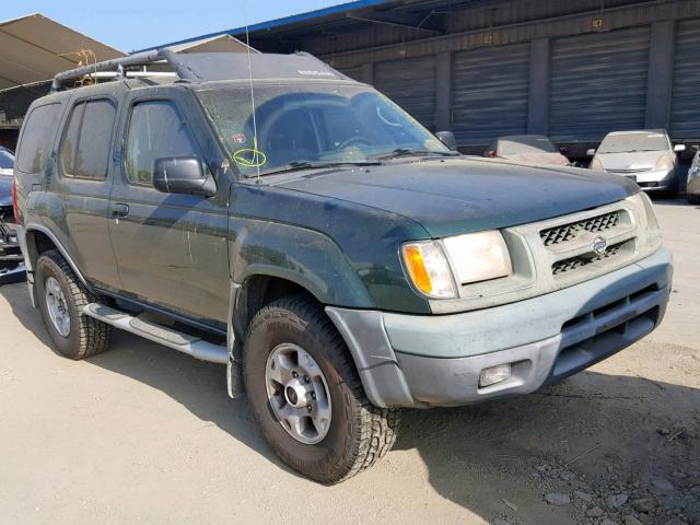 5N1ED28Y9YC549475 - 2000 NISSAN XTERRA XE GREEN photo 1