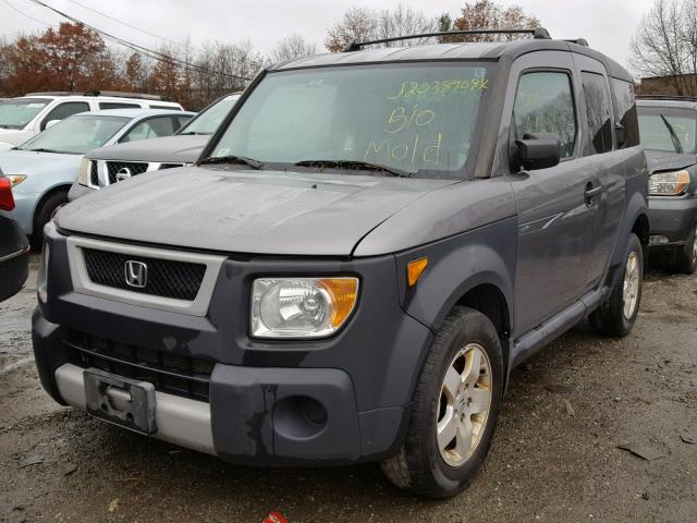 5J6YH276X5L005658 - 2005 HONDA ELEMENT GRAY photo 2