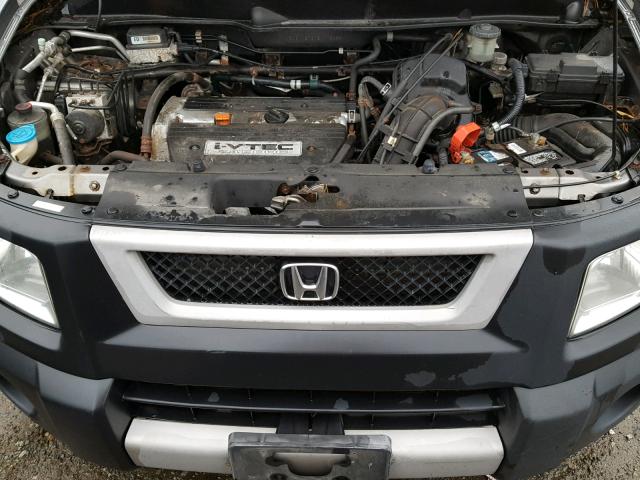 5J6YH276X5L005658 - 2005 HONDA ELEMENT GRAY photo 7