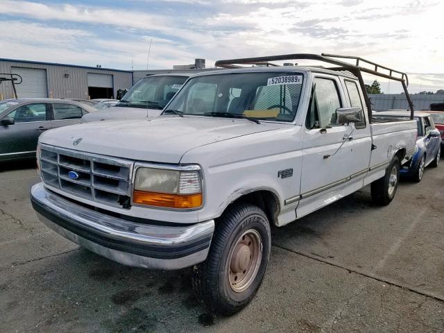 1FTHX25H3SKC12066 - 1995 FORD F250 WHITE photo 2