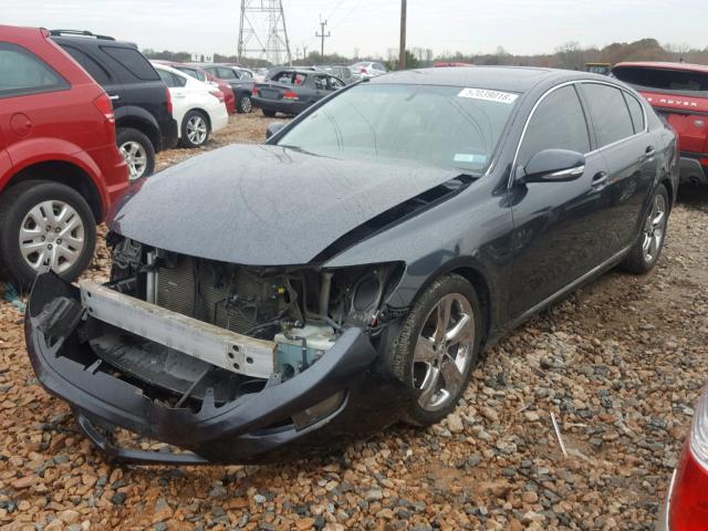 JTHBE96S080029628 - 2008 LEXUS GS 350 BLUE photo 2