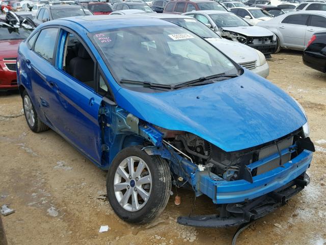 3FADP4BJ1DM140769 - 2013 FORD FIESTA SE BLUE photo 1