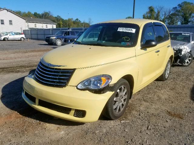 3A4FY58B87T611410 - 2007 CHRYSLER PT CRUISER YELLOW photo 2