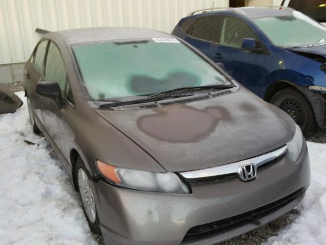 2HGFA15278H028698 - 2008 HONDA CIVIC DX GRAY photo 1