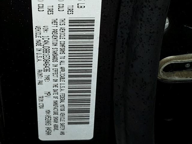 1C4NJDBB1ED846436 - 2014 JEEP COMPASS SP 灰色 照片 10