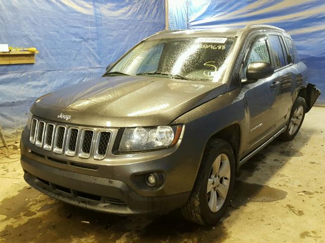 1C4NJDBB1ED846436 - 2014 JEEP COMPASS SP 灰色 照片 2
