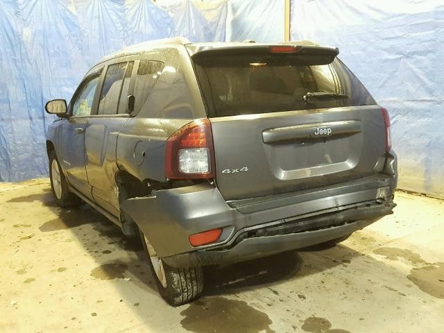 1C4NJDBB1ED846436 - 2014 JEEP COMPASS SP 灰色 照片 3