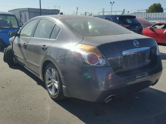 1N4BL2AP6CN514066 - 2012 NISSAN ALTIMA SR CHARCOAL photo 3