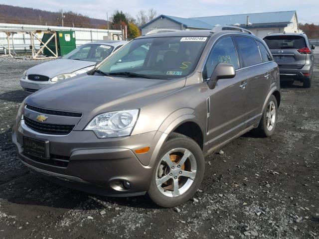 3GNFL4E5XCS619867 - 2012 CHEVROLET CAPTIVA SP TAN photo 2