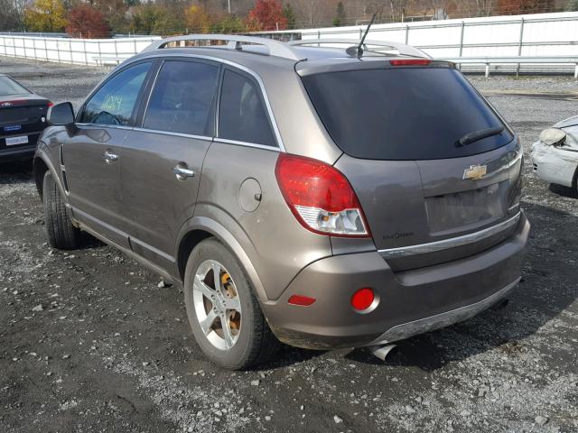 3GNFL4E5XCS619867 - 2012 CHEVROLET CAPTIVA SP TAN photo 3