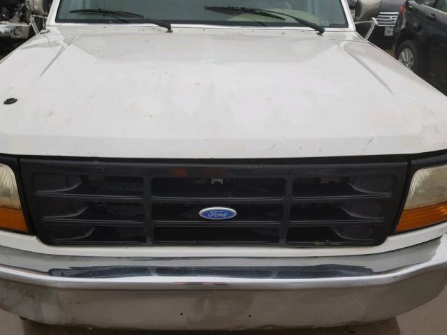 1FTJW35F2TEA29279 - 1996 FORD F350 WHITE photo 7