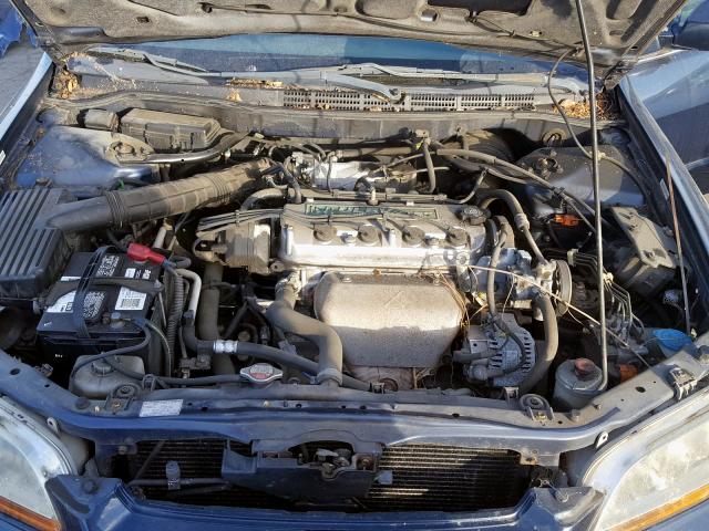 JHMCG6670XC027688 - 1999 HONDA ACCORD EX BLUE photo 7