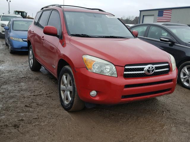 JTMBD31V375103225 - 2007 TOYOTA RAV4 LIMIT RED photo 1