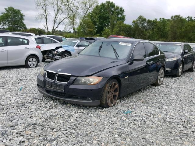 WBAVB33556KR77654 - 2006 BMW 330 I BLACK photo 2