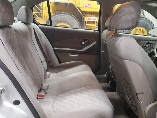 1G1ZT52854F105580 - 2004 CHEVROLET MALIBU LS 银色 照片 6