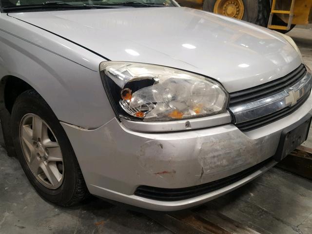 1G1ZT52854F105580 - 2004 CHEVROLET MALIBU LS 银色 照片 9