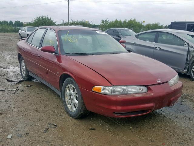 1G3WS52HX1F266368 - 2001 OLDSMOBILE INTRIGUE G RED photo 1