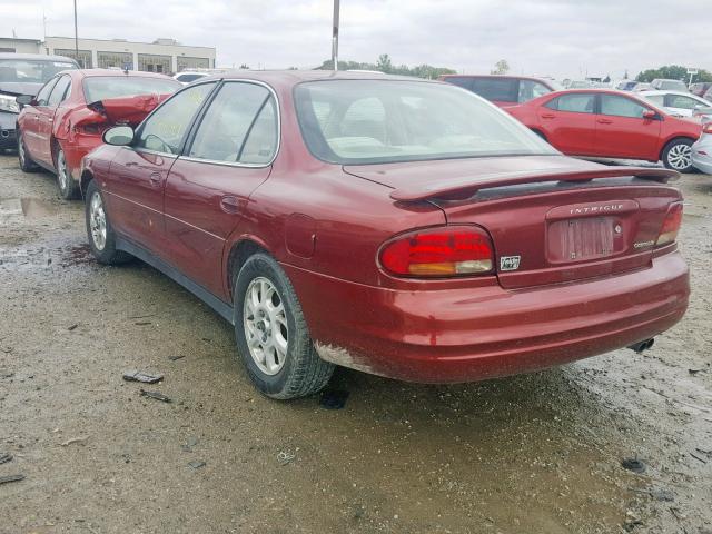 1G3WS52HX1F266368 - 2001 OLDSMOBILE INTRIGUE G RED photo 3