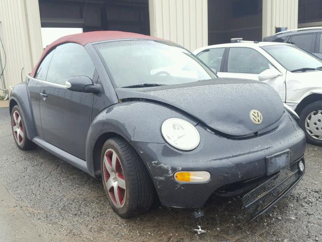 3VWCM31Y85M351537 - 2005 VOLKSWAGEN NEW BEETLE ნაცრისფერი ფოტო 1