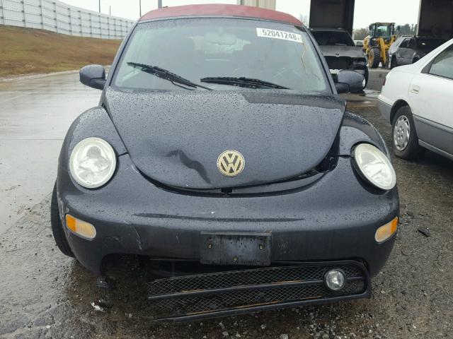 3VWCM31Y85M351537 - 2005 VOLKSWAGEN NEW BEETLE ნაცრისფერი ფოტო 9
