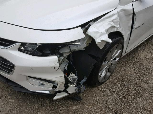 1G1ZH5SX0GF344192 - 2016 CHEVROLET MALIBU PRE 白色 照片 9