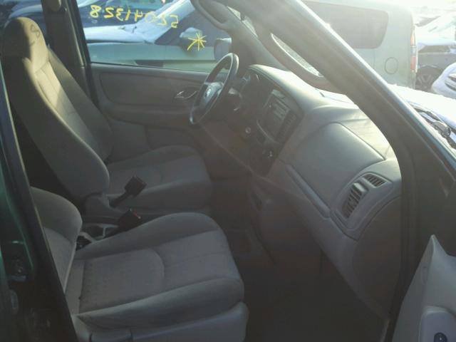 4F2YU07121KM16871 - 2001 MAZDA TRIBUTE DX 绿色 照片 5