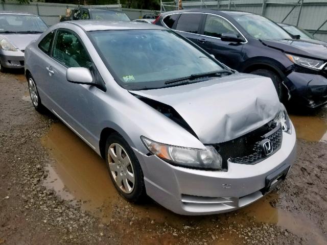 2HGFG1B62AH531017 - 2010 HONDA CIVIC LX SILVER photo 1