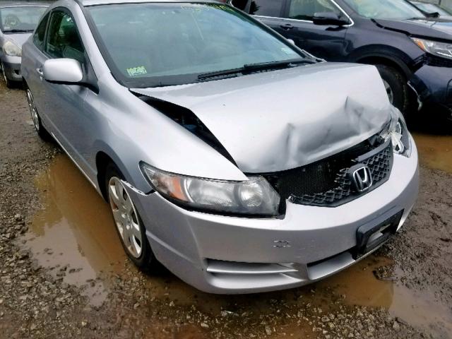 2HGFG1B62AH531017 - 2010 HONDA CIVIC LX SILVER photo 9