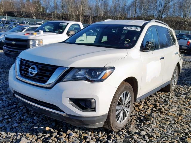 5N1DR2MMXHC699532 - 2017 NISSAN PATHFINDER WHITE photo 2