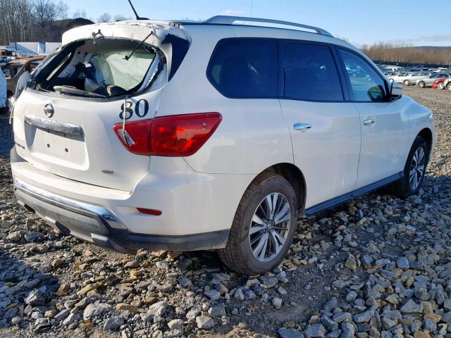 5N1DR2MMXHC699532 - 2017 NISSAN PATHFINDER WHITE photo 4