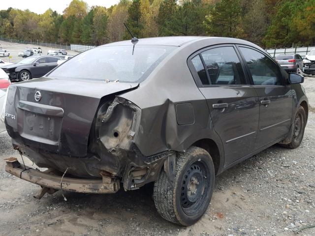 3N1AB61E28L668833 - 2008 NISSAN SENTRA 2.0 GRAY photo 4