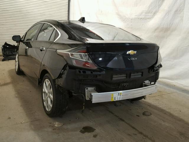 1G1RD6S54HU101725 - 2017 CHEVROLET VOLT PREMI BLACK photo 3