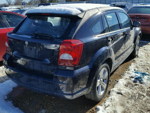 1B3CB3HA1BD227135 - 2011 DODGE CALIBER MA BLUE photo 4