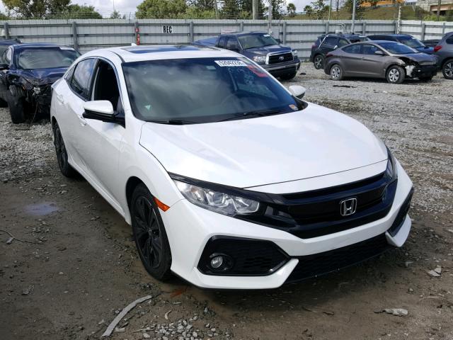 SHHFK7H77HU207317 - 2017 HONDA CIVIC EXL WHITE photo 1